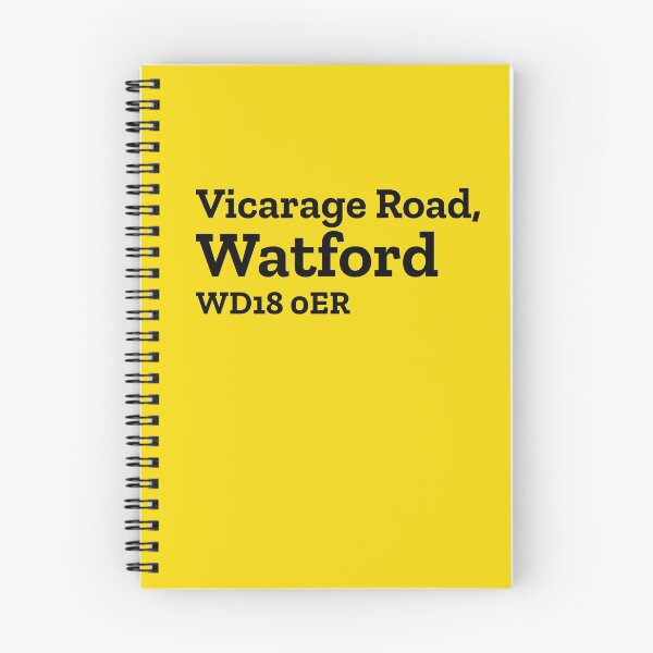 Item preview, Watford Stadium Address designed and sold by The Chuck Wagon.