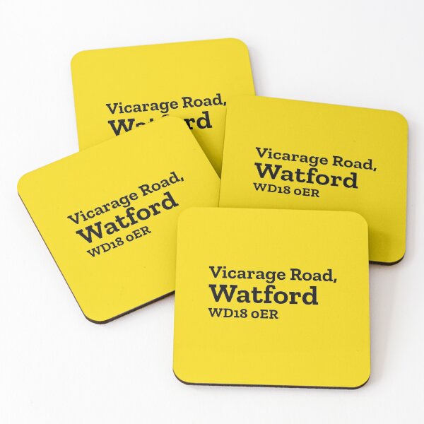 Item preview, Watford Stadium Address designed and sold by The Chuck Wagon.