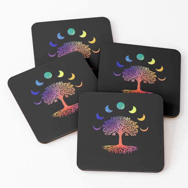 Item preview, Mindfulness Tree of Life Moon Phases Spirituality Moonphases designed and sold by ShopTheStyle.