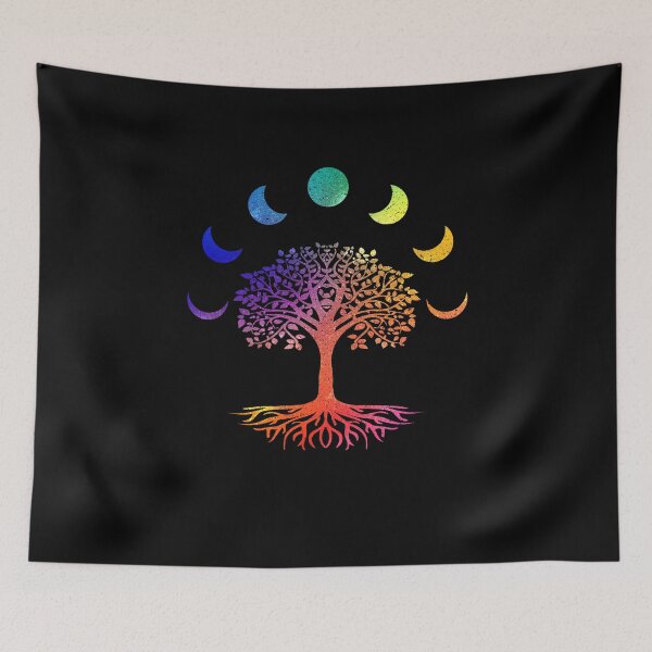 Item preview, Mindfulness Tree of Life Moon Phases Spirituality Moonphases designed and sold by ShopTheStyle.