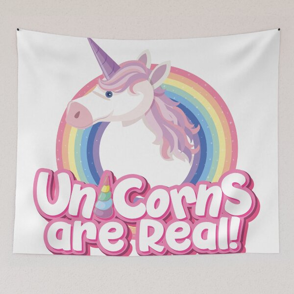 Item preview, Unicorns are real designed and sold by Funny-Vintage.