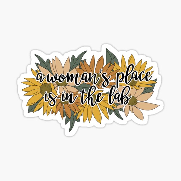 Item preview, A woman's place is in the lab designed and sold by abigailsommer1.