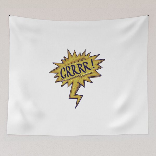 Item preview, GRRR Speech bubble designed and sold by MisterGooseShop.