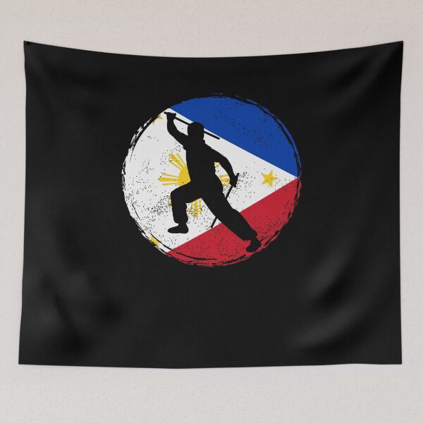 Item preview, Arnis Kali Eskrima FMA Sparring Escrima Sticks Filipino Flag designed and sold by ShopTheStyle.