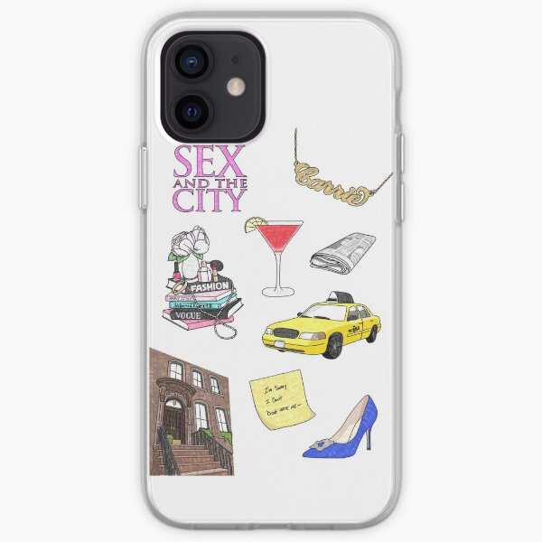 Sex and the city stuff iPhone Soft Case