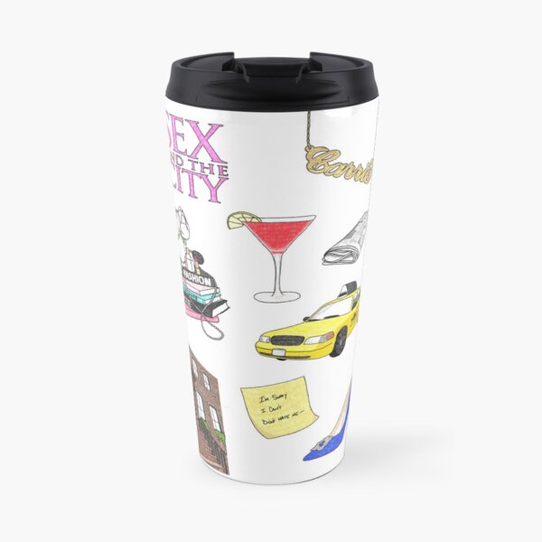 Sex and the City Stuff Taza de viaje