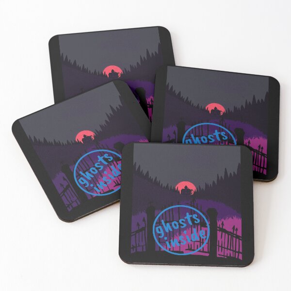 Item preview, Ghosts Inside Haunted House Funny Halloween Design designed and sold by up4tee.
