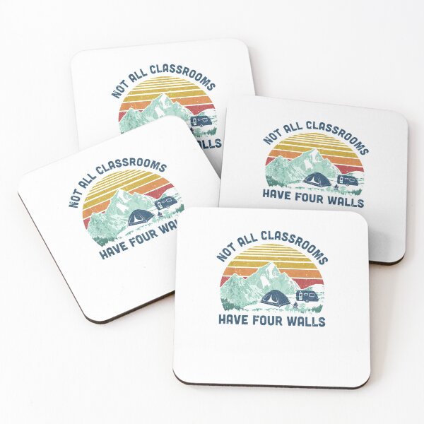 Item preview, Not All Classrooms Have Four Walls Retro Homeschool Teacher designed and sold by HalMertz1989.