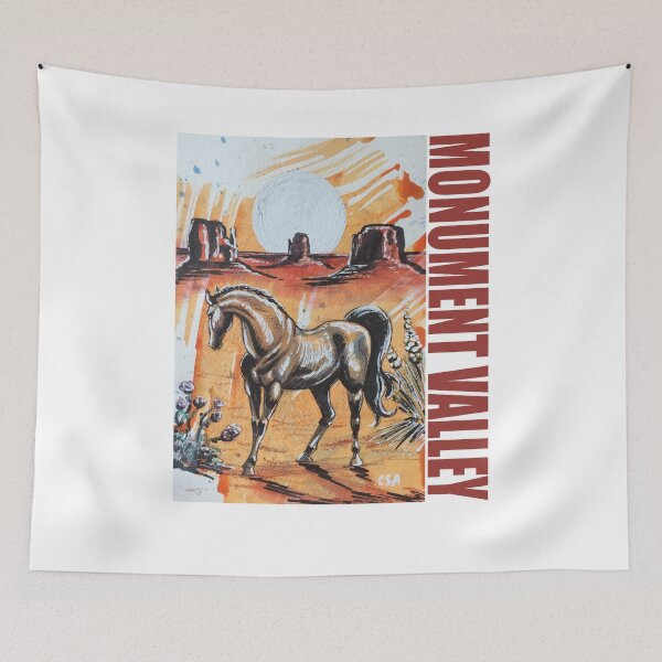 Item preview, MONUMENT VALLEY HORSE designed and sold by MasterpieceArt.