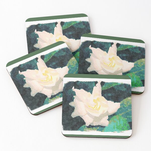 Item preview, GARDENIA - STUDY IN WHITE designed and sold by Digitalcrone.