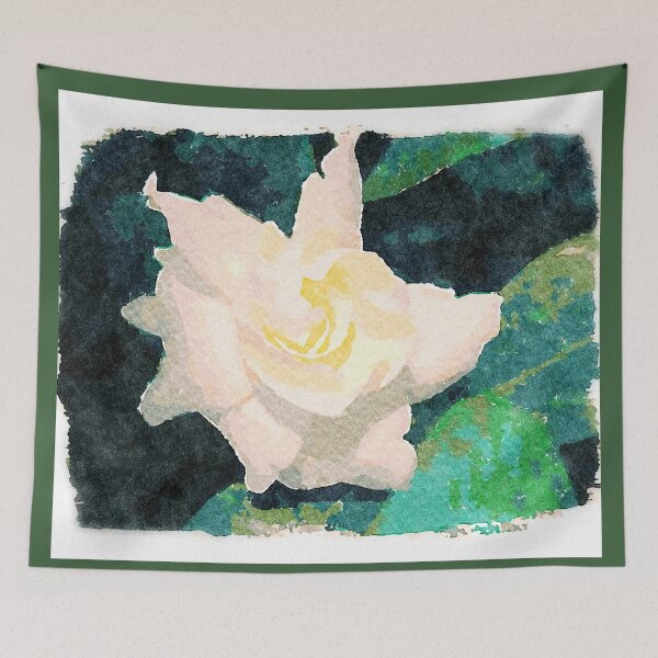 Item preview, GARDENIA - STUDY IN WHITE designed and sold by Digitalcrone.