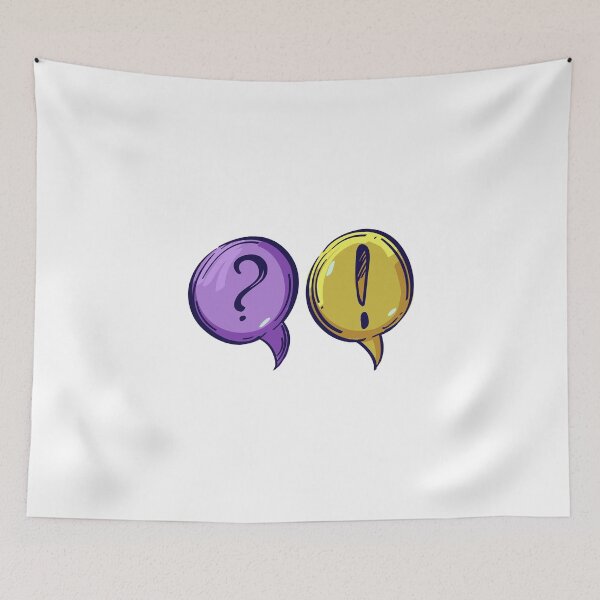 Item preview, ?! Speech Bubbles designed and sold by MisterGooseShop.