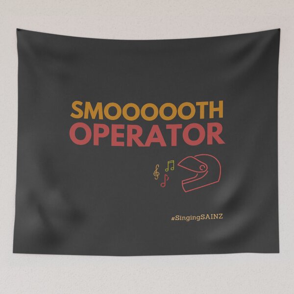 Item preview, Smooth Operator - F1 Driver Carlos Sainz designed and sold by heyitsclara.