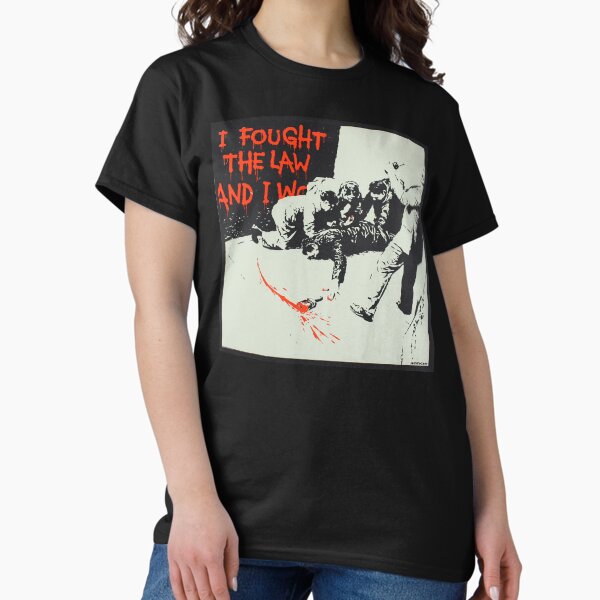 Item preview, Banksy I Fought The Law And I Won designed and sold by WE-ARE-BANKSY.