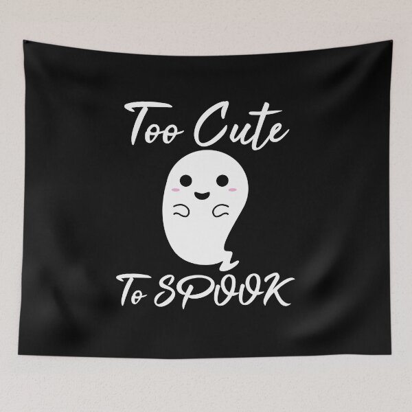 Item preview, TOO CUTE TO SPOOK FUNNY GHOST HALLOWEEN designed and sold by TheFirstOne.