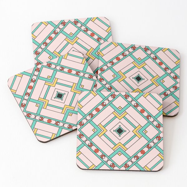 Item preview, Line Square Pink designed and sold by SemDesigns1.