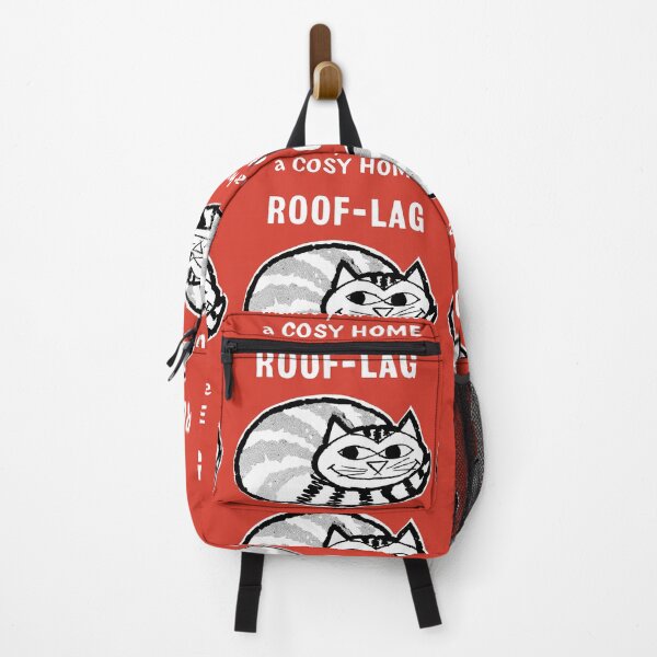 Item preview, ROOF LAG - ADVERT (WITH A CAT ON IT) designed and sold by ThrowbackAds.