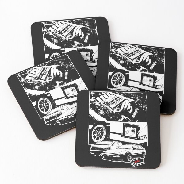 Item preview, AE86 Black [Black and White] designed and sold by oldschooljdm.
