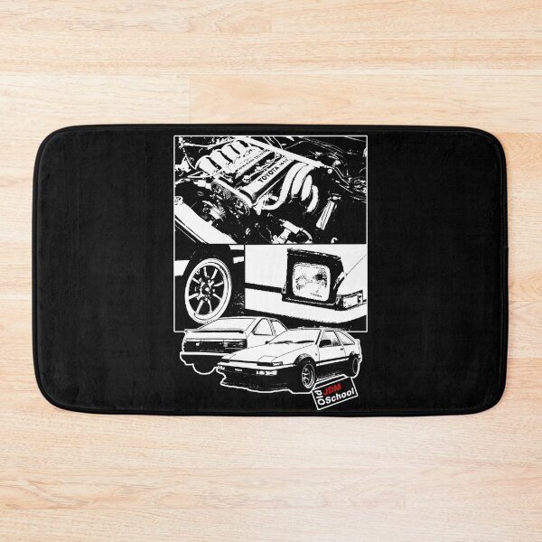 Item preview, AE86 Black [Black and White] designed and sold by oldschooljdm.