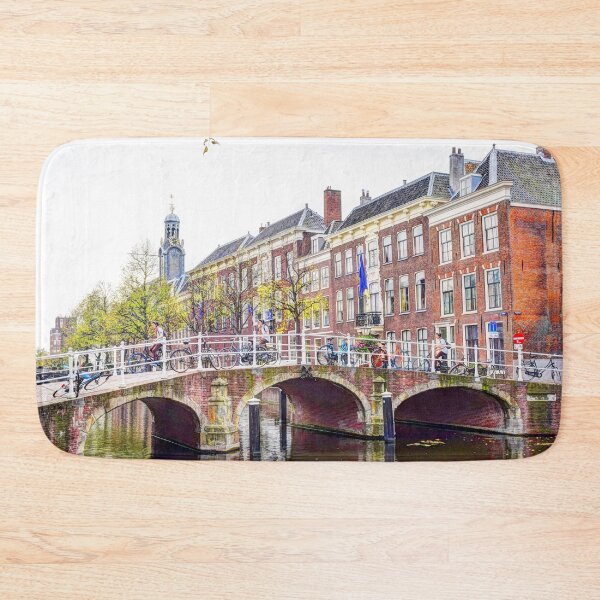 Item preview, Corner Rapenburg Doelenbrug Leiden Netherlands designed and sold by hendrikjan1958.