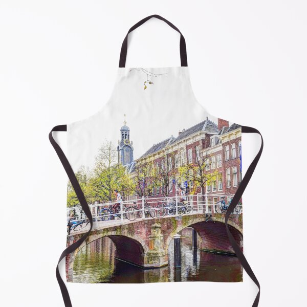 Item preview, Corner Rapenburg Doelenbrug Leiden Netherlands designed and sold by hendrikjan1958.