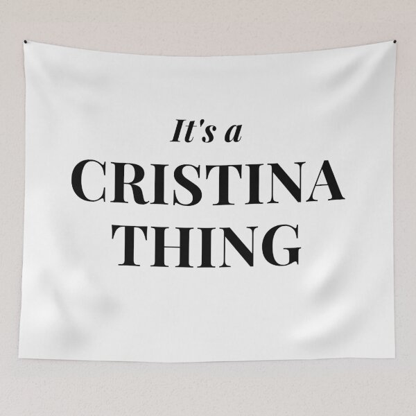 Item preview, It's a Cristina Thing designed and sold by flying-flamingo.