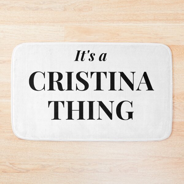 Item preview, It's a Cristina Thing designed and sold by flying-flamingo.