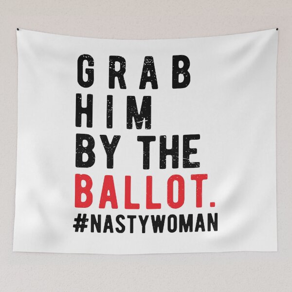 Item preview, Grab Him By the Ballot | anti trump 2020 | trump vote  designed and sold by CodingForTech.