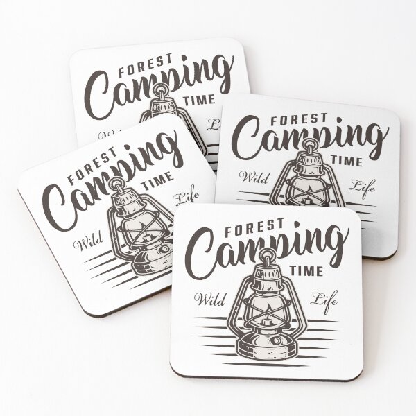 Item preview, Wildlife Forest Camping Time designed and sold by Vector Scout Lab.