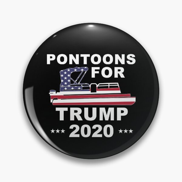 Item preview, Pontoons For Trump 2020 Pontoon Boat Owner support for Trump designed and sold by skulltshirt.
