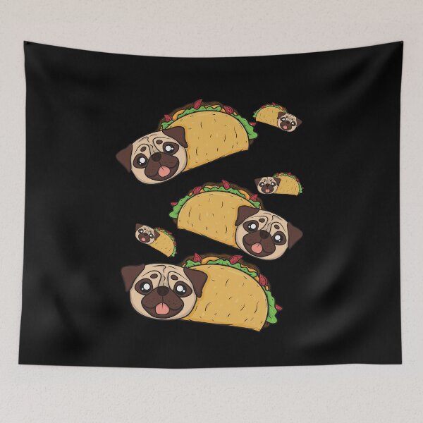 Item preview, Pug Taco Enchilada for Mexican Food Lovers designed and sold by ShopTheStyle.