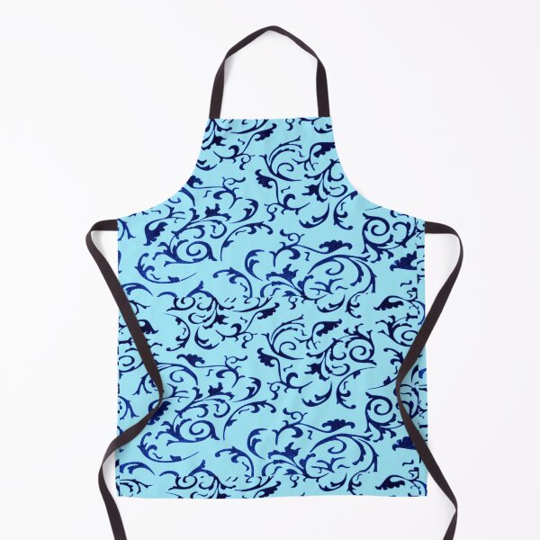 Item preview, ARABIATA 8 bis patterns blue sky black Morocco Essaouira flowers leaves design arabesques scrolls decor designed and sold by dragonemma.