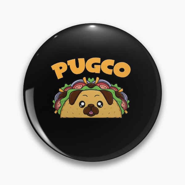 Item preview, Pugco Taco Shell Pug for Mexican Food Enchilada Lovers designed and sold by ShopTheStyle.