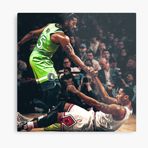 D rose Metal Print