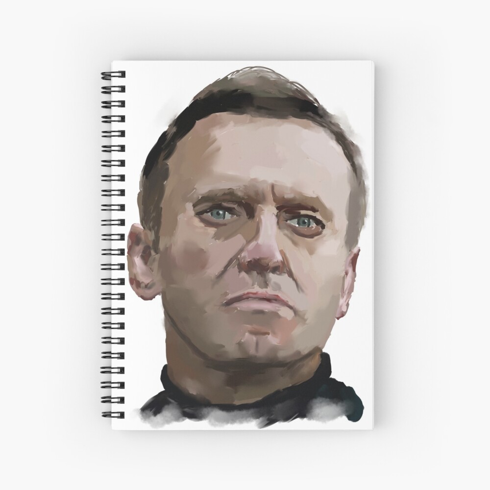 Digital Painting Of Alexei Navalny Art Print By Thehat24 Redbubble