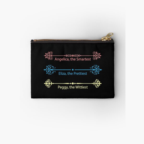 Item preview, Schuyler sisters characteristics and name tag stickers Angelica, Eliza and Peggy designed and sold by anins-azuree.