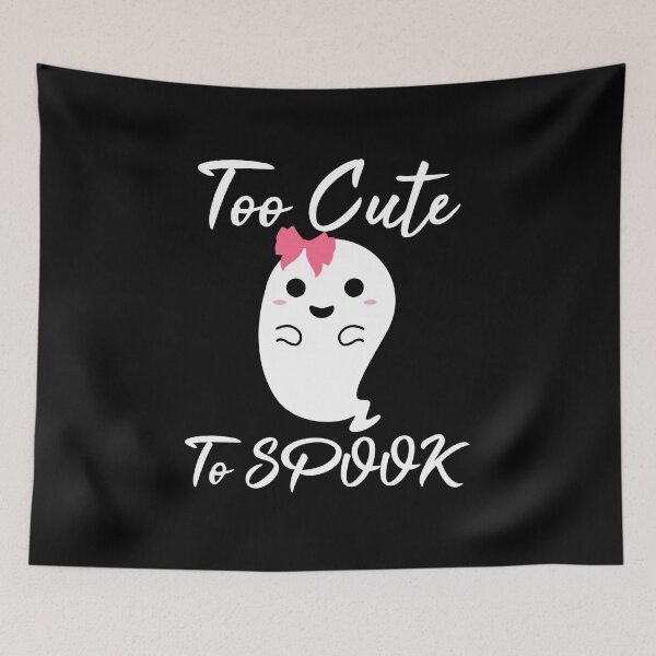 Item preview, TOO CUTE TO SPOOK FUNNY GHOST HALLOWEEN GIFT designed and sold by TheFirstOne.