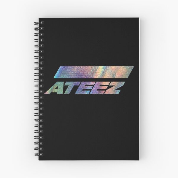 Item preview, ATEEZ Logo Holographic Style Silver Rainbow Atiny  designed and sold by SugarSaint.