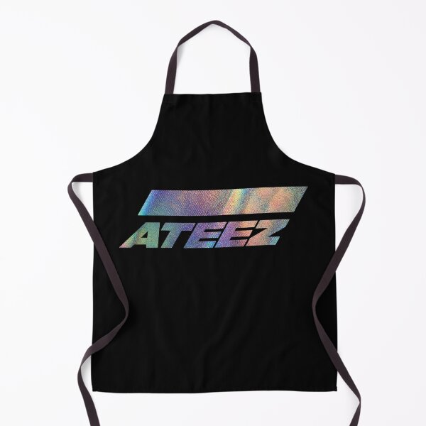 Item preview, ATEEZ Logo Holographic Style Silver Rainbow Atiny designed and sold by SugarSaint.