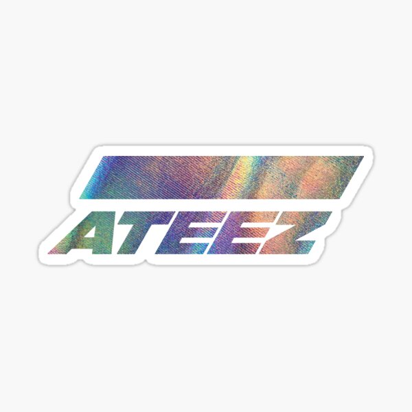 ATEEZ DECAL LIGHTINY Atiny name Light Stick Kpop Decal Sticker decorat –  ThisMagicShop