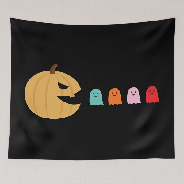 Item preview, Halloween pumpkin eating ghosts Funny Boys Girls Kids Gift designed and sold by Aysel's Designs.