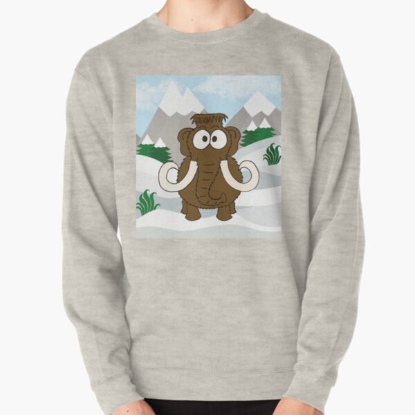 Georges the mammoth Pullover Sweatshirt