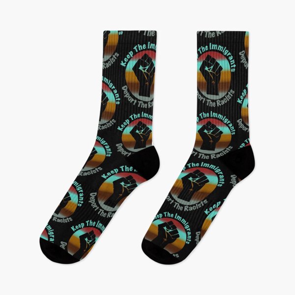 Item preview, Keep the Immigrants Deport The Racists designed and sold by Mandala108.
