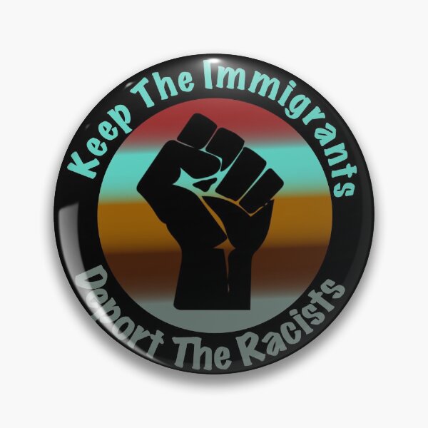 Item preview, Keep the Immigrants Deport The Racists designed and sold by Mandala108.