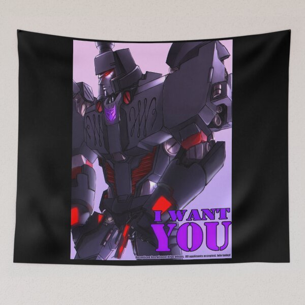Item preview, Megatron Poster - "I Want You" designed and sold by The-Red-Dragon.
