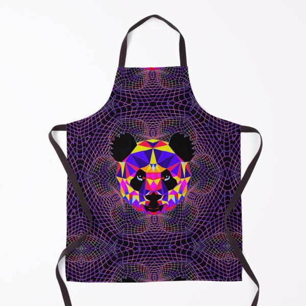 Item preview, Geometric Panda - Intense Rainbow designed and sold by NoMatterLab.