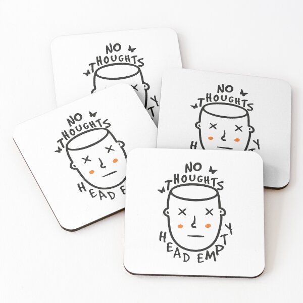 Item preview, No Thoughts - Head Empty designed and sold by PufuMiu.