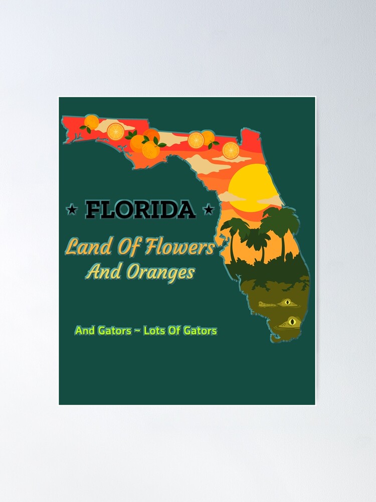 Land Of Flowers Florida Zipper Hoodie Land Of Flowers Florida Zipper Hoodie