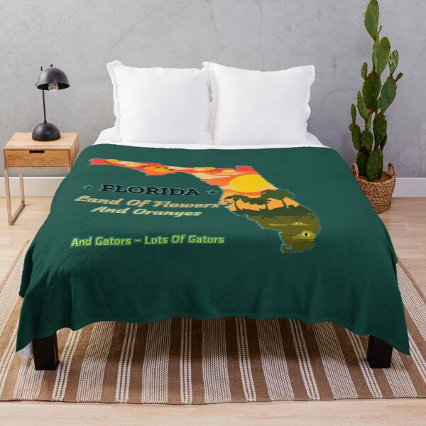 Item preview, Florida land of flowers and oranges and lots of gators designed and sold by Wildjourne.