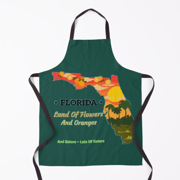 Item preview, Florida land of flowers and oranges and lots of gators designed and sold by Wildjourne.